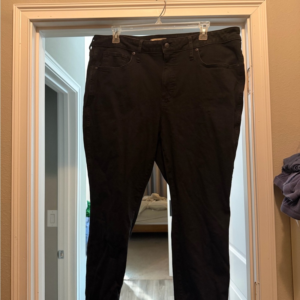 Madewell Women's Black Skinny Jeans